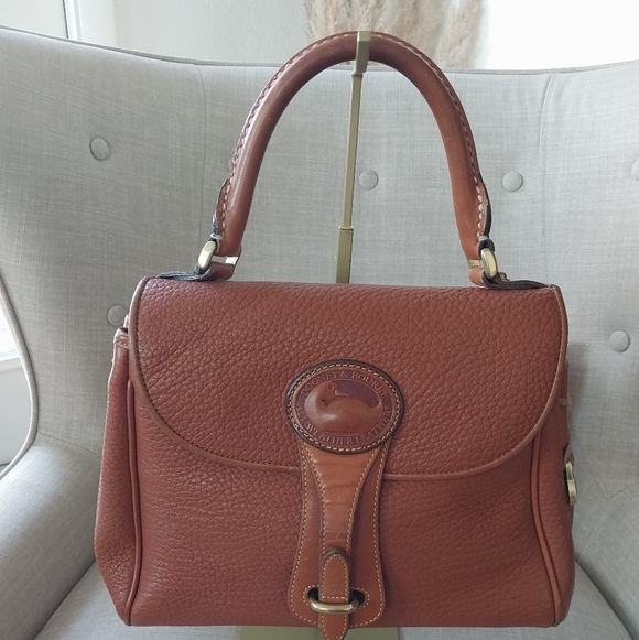 Dooney & Bourke Handbags - Dooney & Bourke Vintage All Weather Leather Essex Top Handle